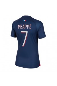 Fotbalové Dres Paris Saint-Germain Kylian Mbappe #7 Dámské Domácí Oblečení 2023-24 Krátký Rukáv